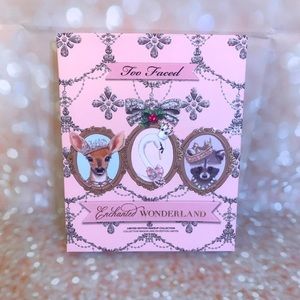 Too Faced Enchanted Wonderland 3 pc Palette w/BTS
